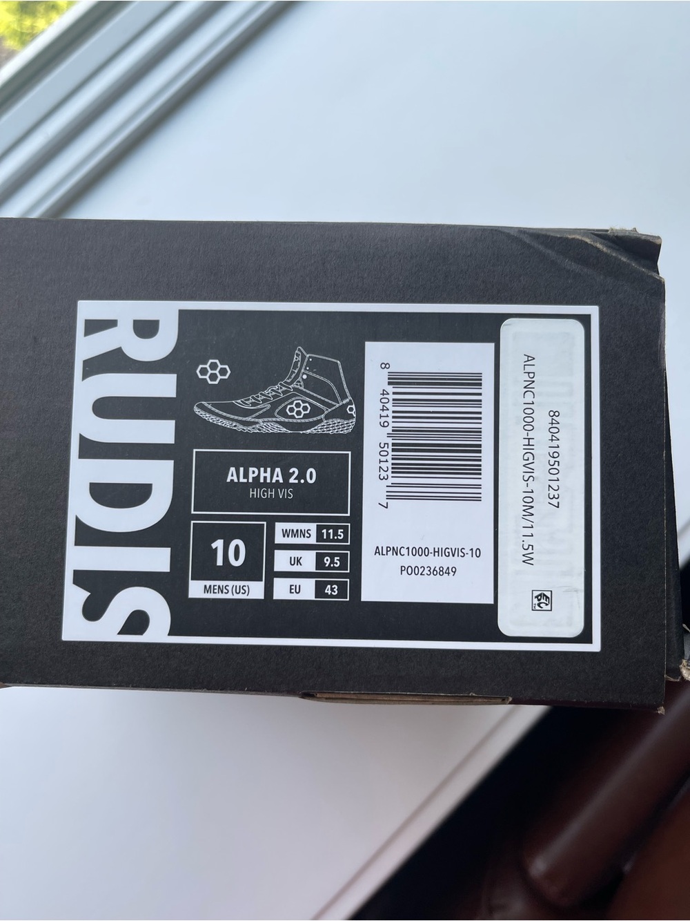 RUDIS Alpha 2.0 Wrestling MMA Boxing Shoes M 10 W 11.5 NWT - Picture 4 of 9